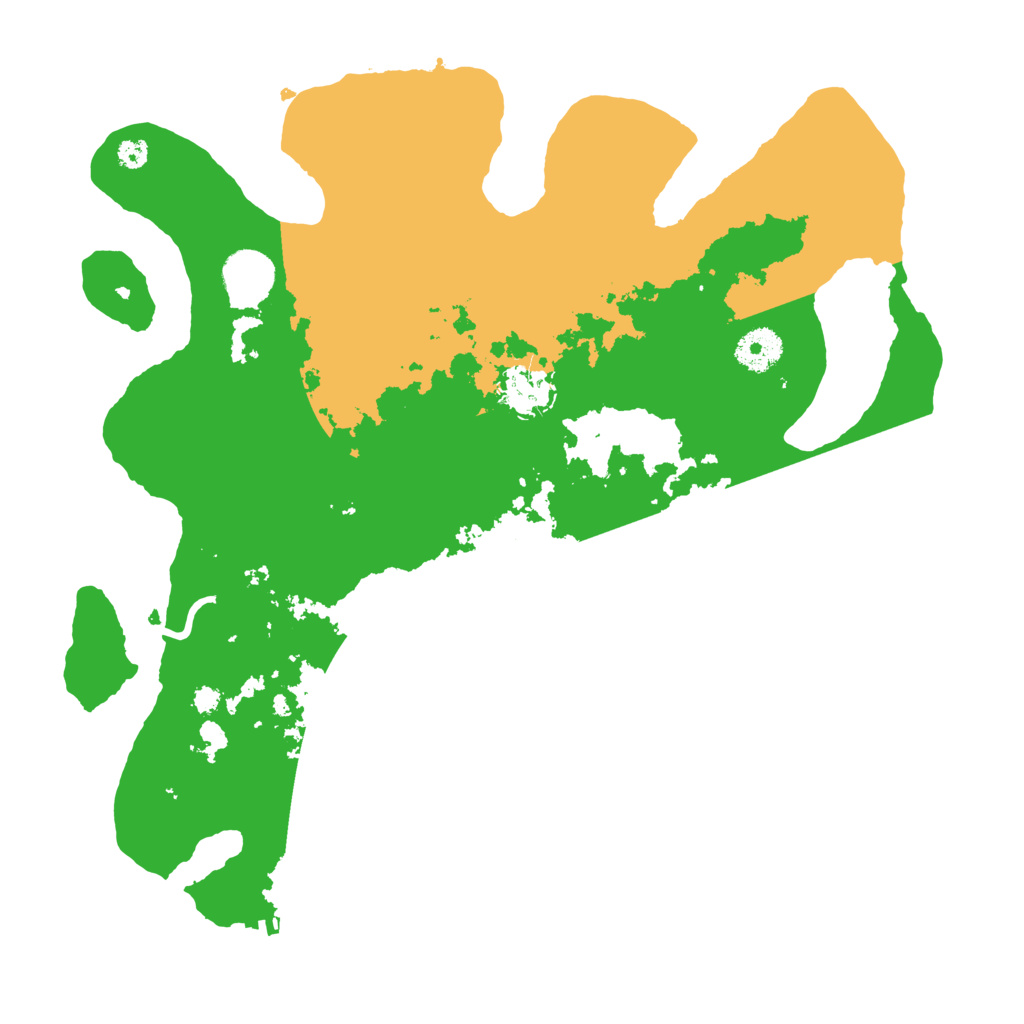 Biome Rust Map: Procedural Map, Size: 3500, Seed: 877349