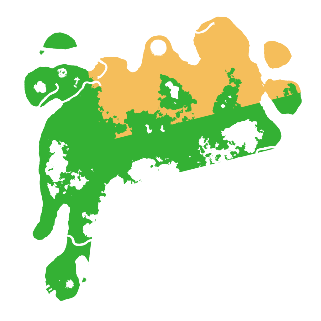 Biome Rust Map: Procedural Map, Size: 3500, Seed: 1598924751