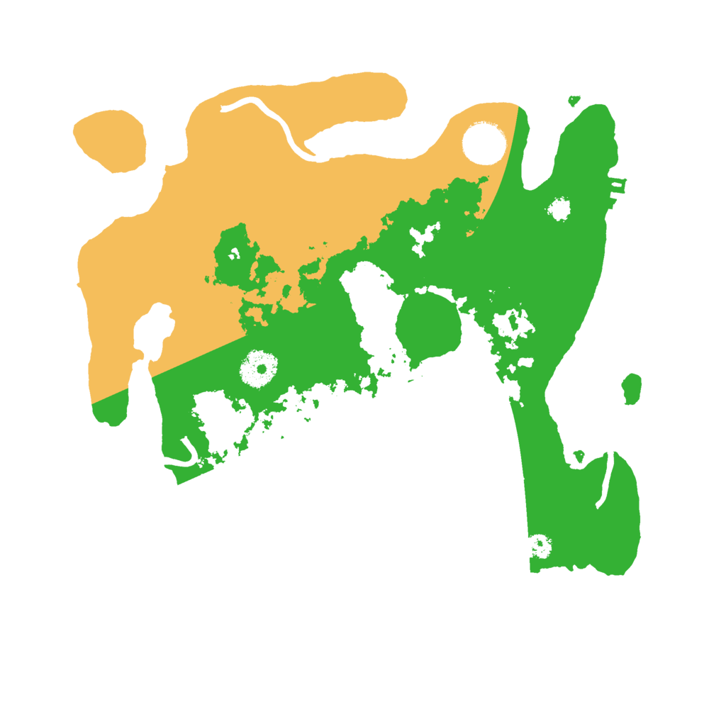 Biome Rust Map: Procedural Map, Size: 3000, Seed: 1525683888