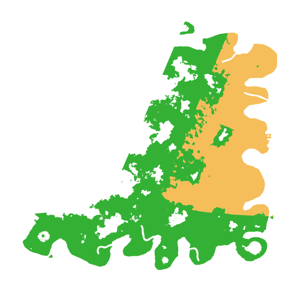 Biome Rust Map: Procedural Map, Size: 4000, Seed: 61344221