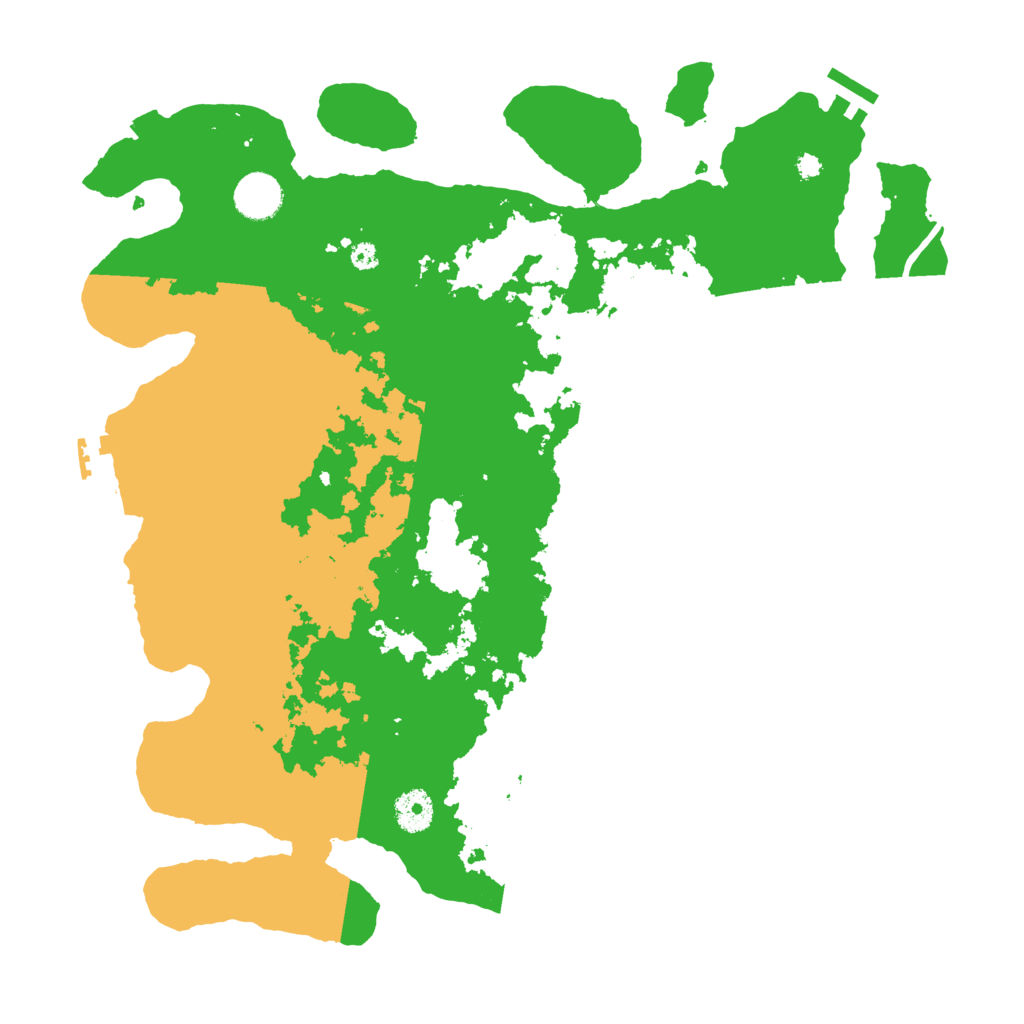 Biome Rust Map: Procedural Map, Size: 3800, Seed: 51441823