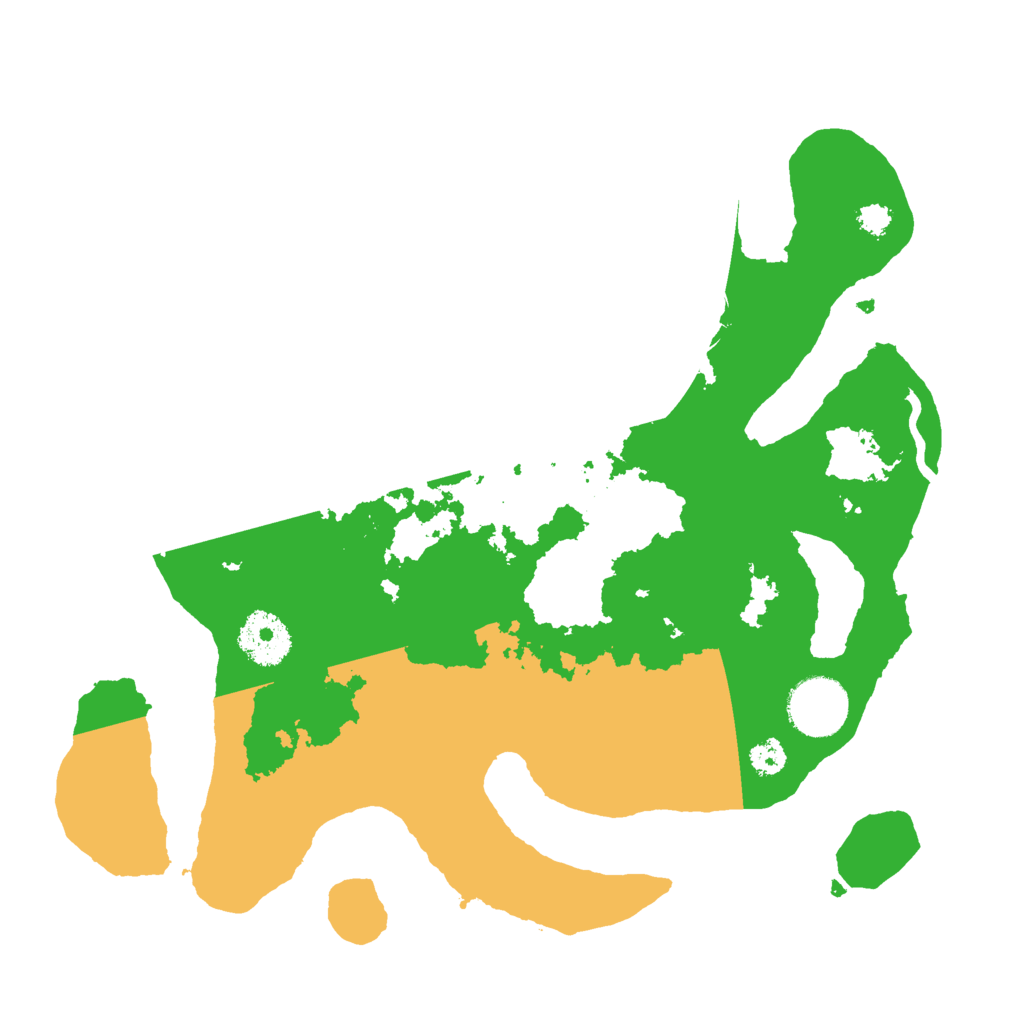 Biome Rust Map: Procedural Map, Size: 3000, Seed: 1598087446