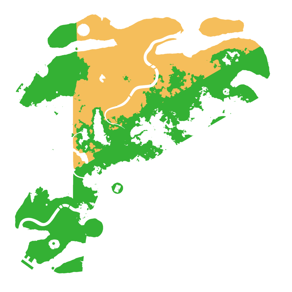 Biome Rust Map: Procedural Map, Size: 4250, Seed: 15934