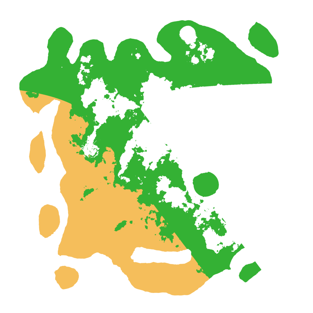 Biome Rust Map: Barren, Size: 3500, Seed: 659183992