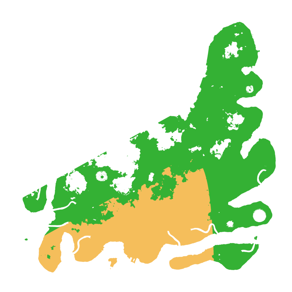 Biome Rust Map: Procedural Map, Size: 4000, Seed: 800782517