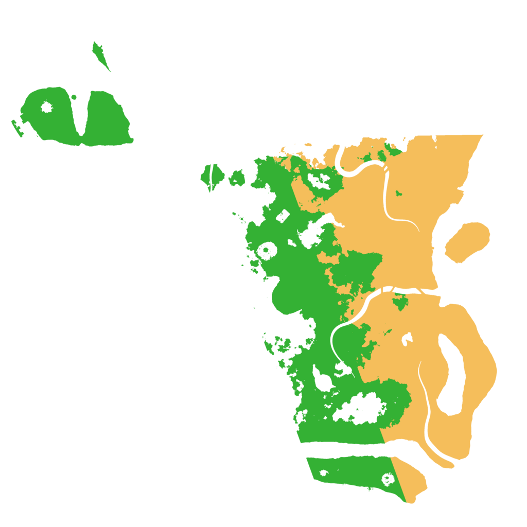 Biome Rust Map: Procedural Map, Size: 4250, Seed: 65078722