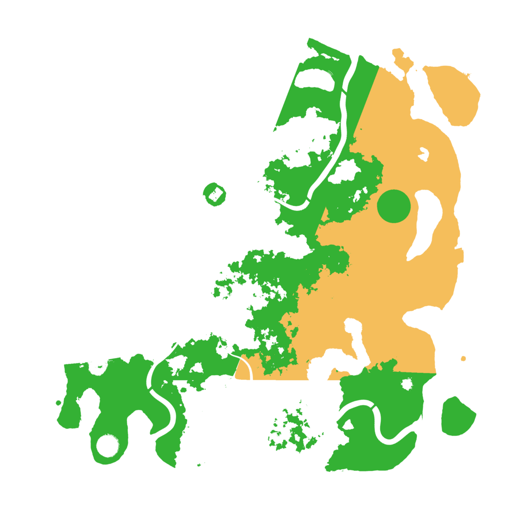 Biome Rust Map: Procedural Map, Size: 4000, Seed: 14125214