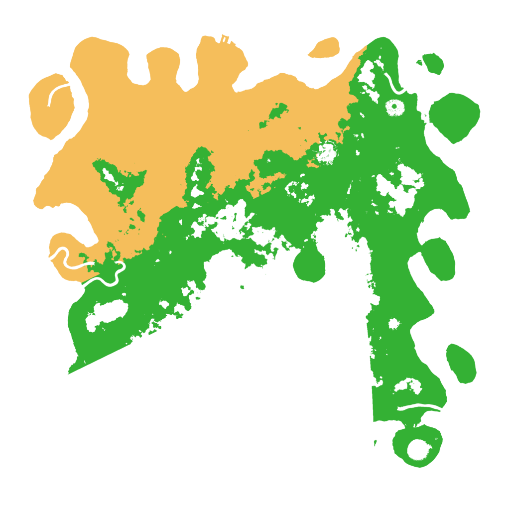 Biome Rust Map: Procedural Map, Size: 4250, Seed: 440137414