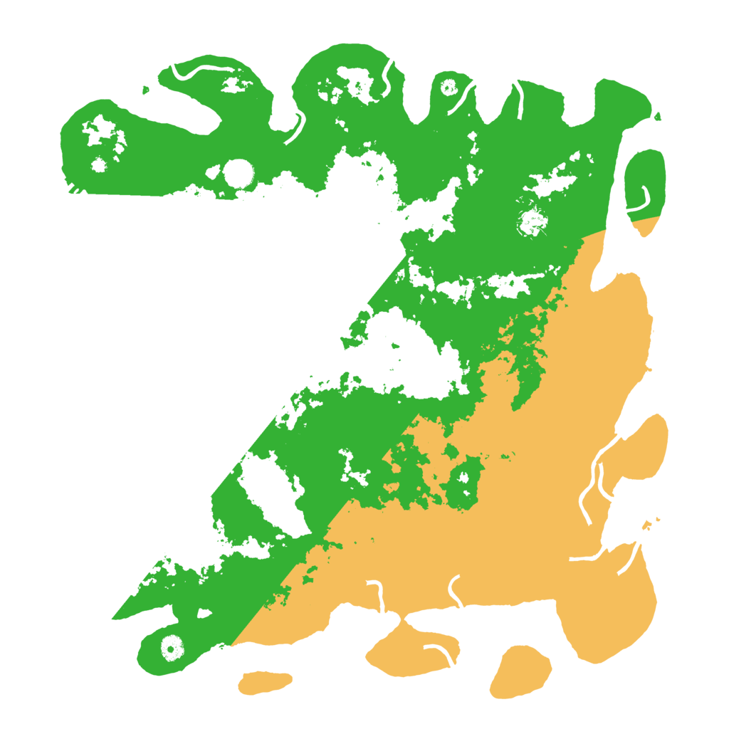 Biome Rust Map: Procedural Map, Size: 4500, Seed: 1973923