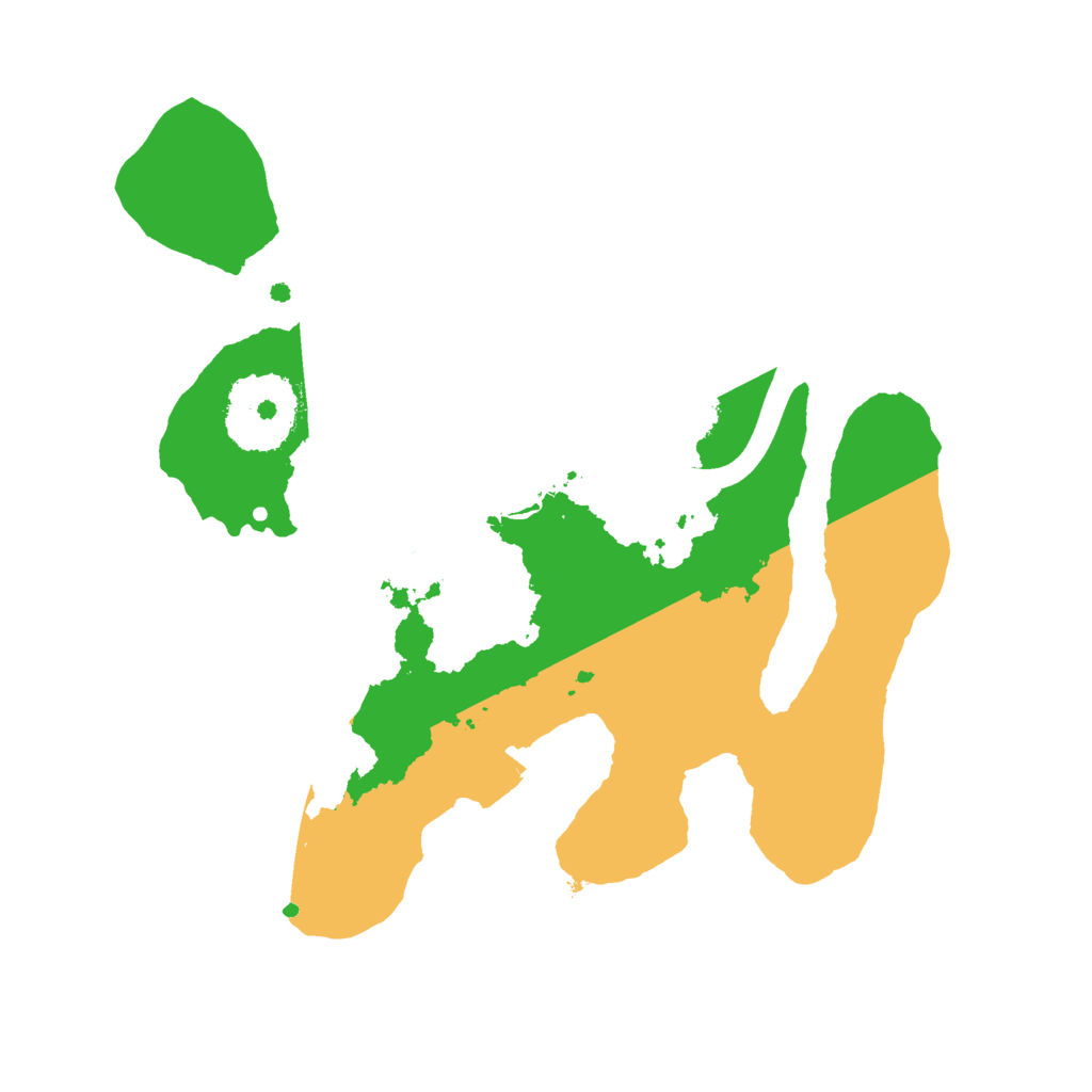 Biome Rust Map: Procedural Map, Size: 2204, Seed: 135592798