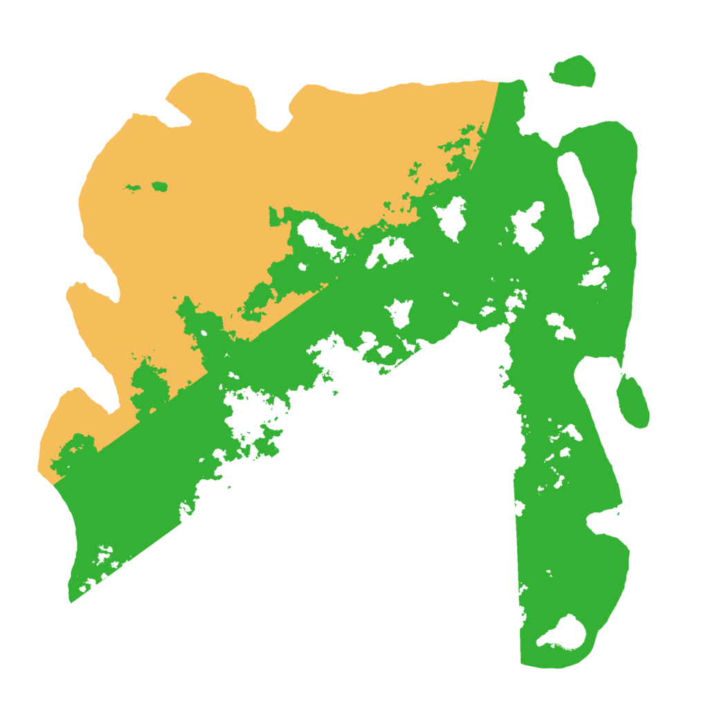 Biome Rust Map: Barren, Size: 4000, Seed: 606