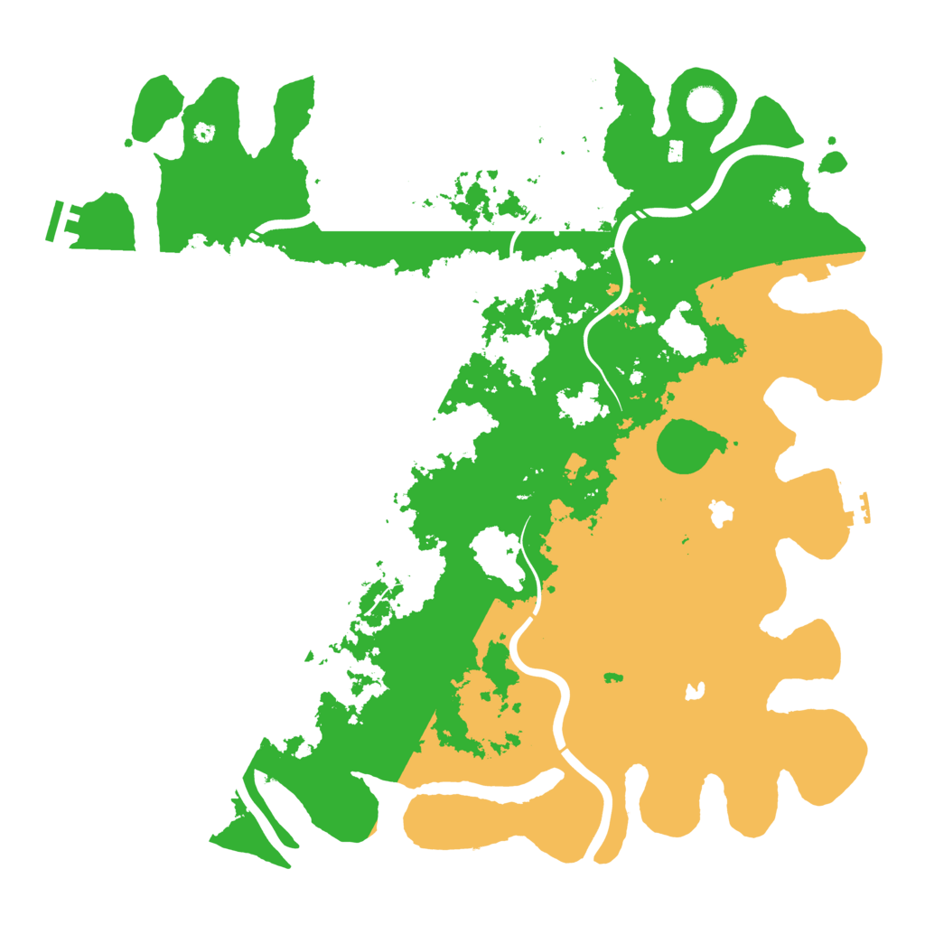 Biome Rust Map: Procedural Map, Size: 4500, Seed: 1016103950