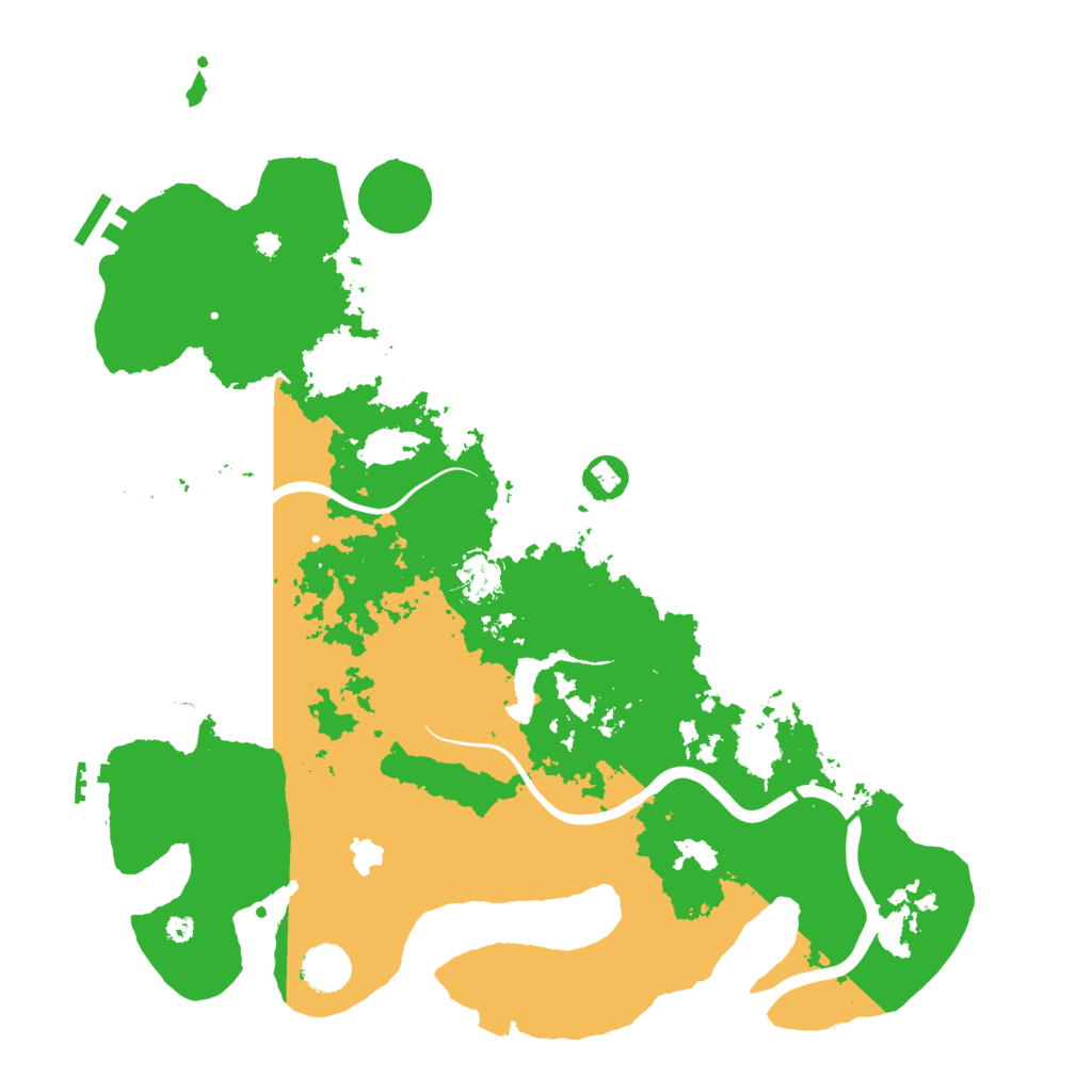 Biome Rust Map: Procedural Map, Size: 4000, Seed: 3250