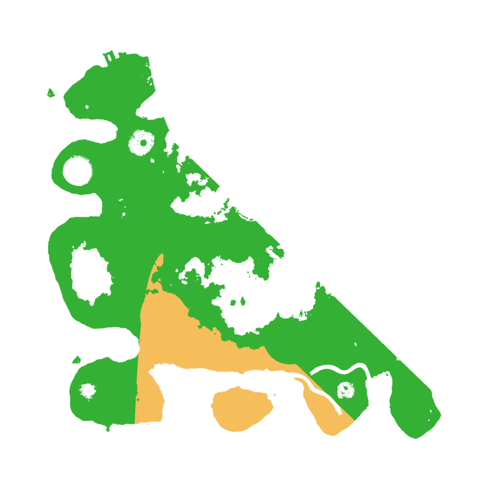 Biome Rust Map: Procedural Map, Size: 3000, Seed: 9131