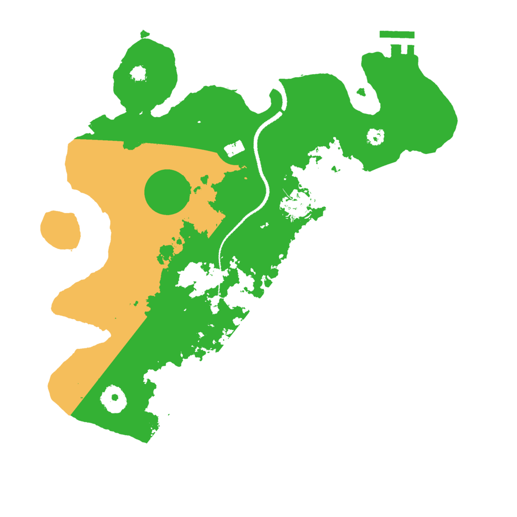 Biome Rust Map: Procedural Map, Size: 3000, Seed: 1005711647