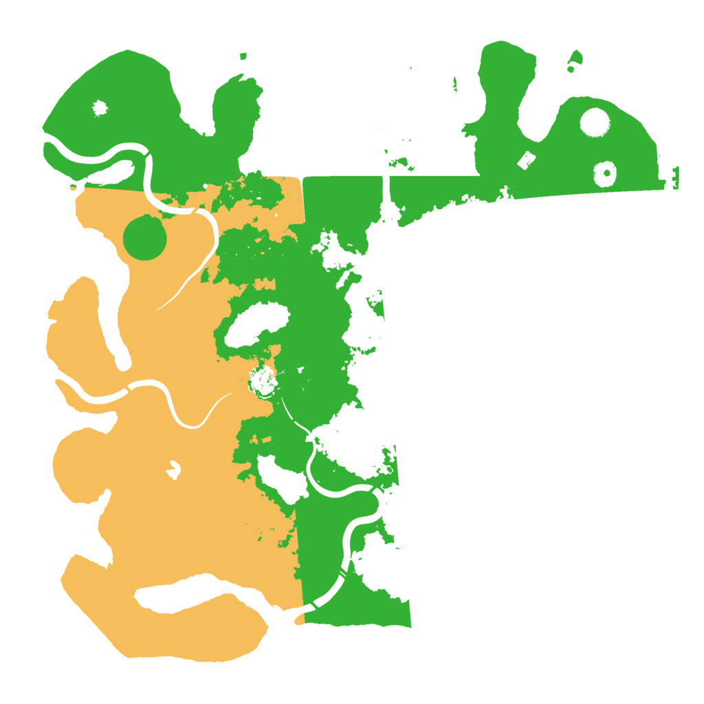 Biome Rust Map: Procedural Map, Size: 4250, Seed: 6553566