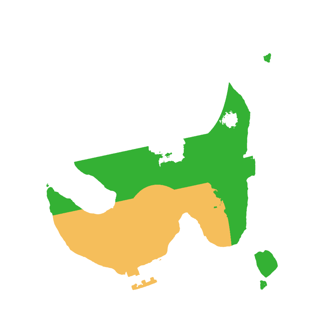 Biome Rust Map: Procedural Map, Size: 1900, Seed: 865824607