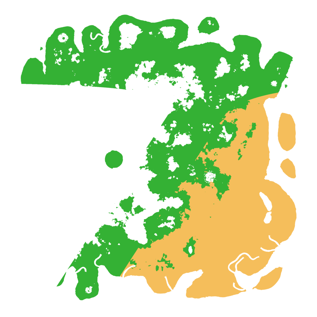 Biome Rust Map: Procedural Map, Size: 5000, Seed: 1151131