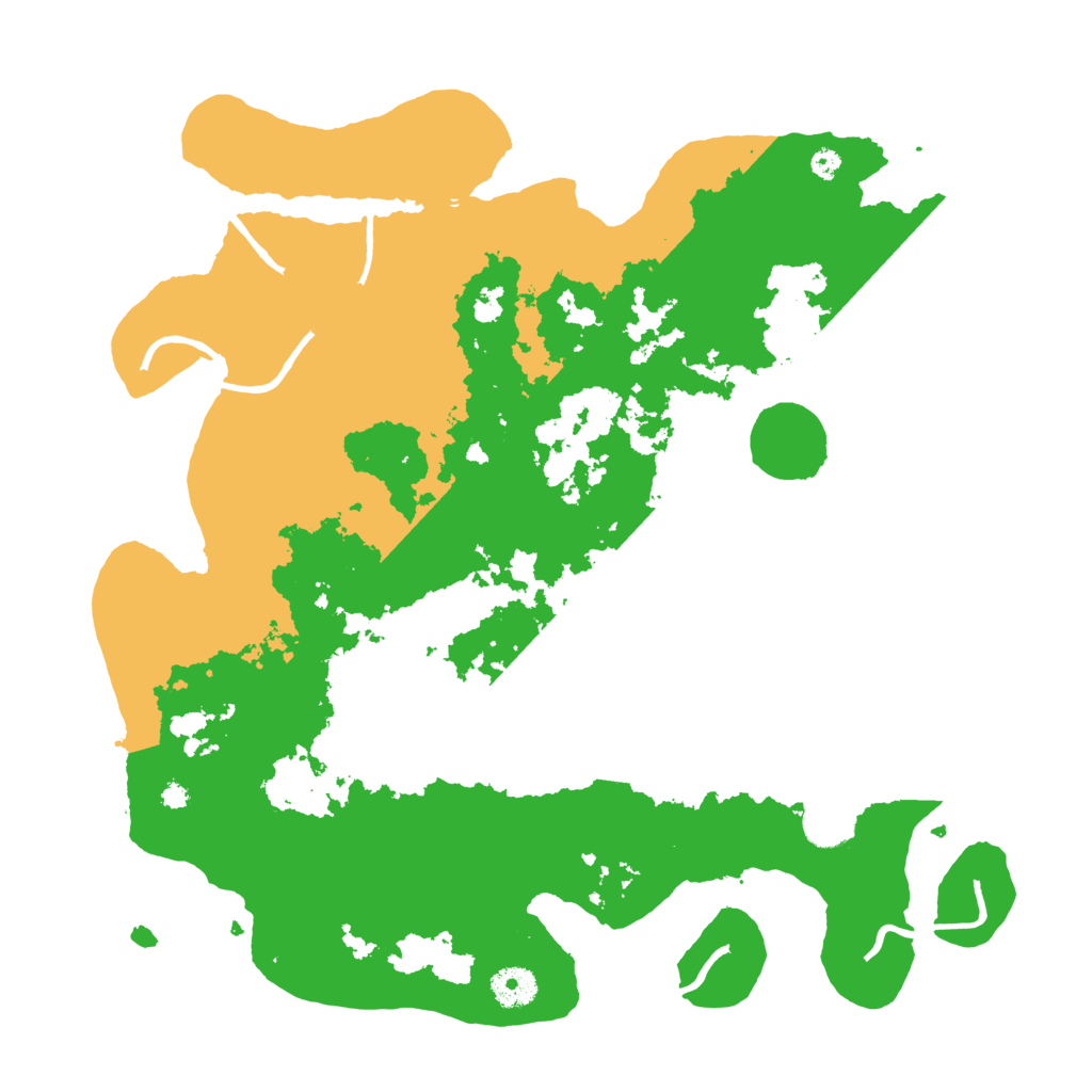 Biome Rust Map: Procedural Map, Size: 3800, Seed: 65849849