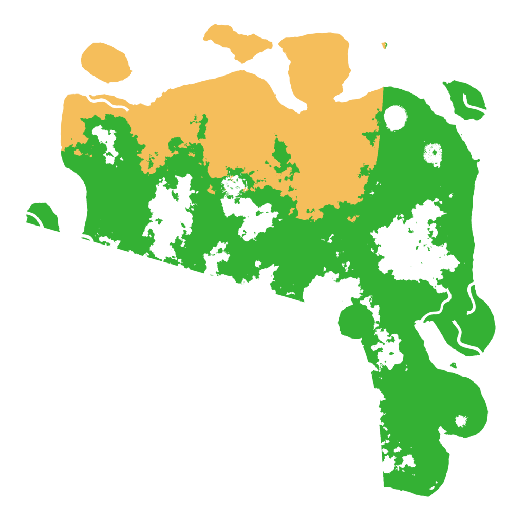 Biome Rust Map: Procedural Map, Size: 4069, Seed: 2147483647