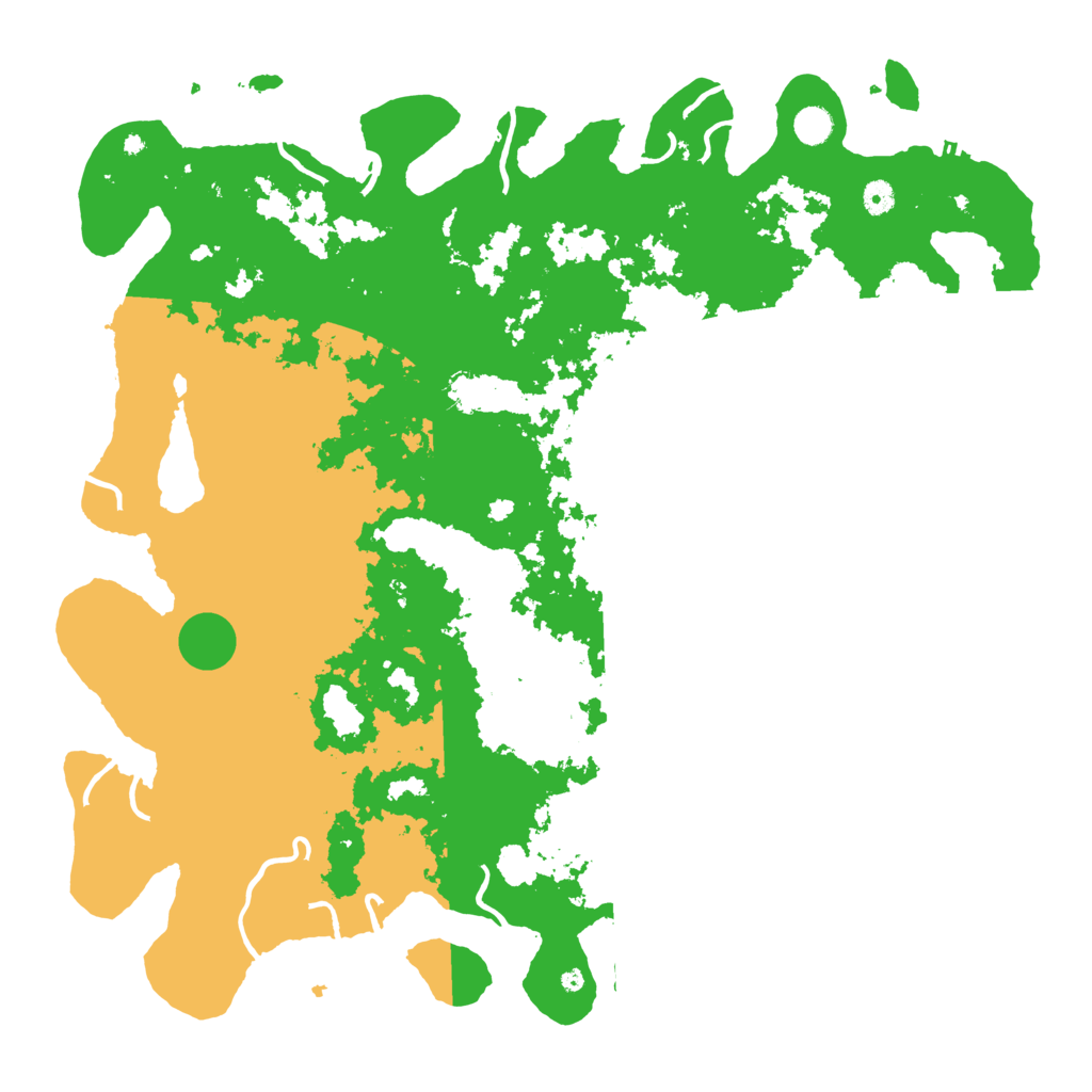 Biome Rust Map: Procedural Map, Size: 5000, Seed: 85993277
