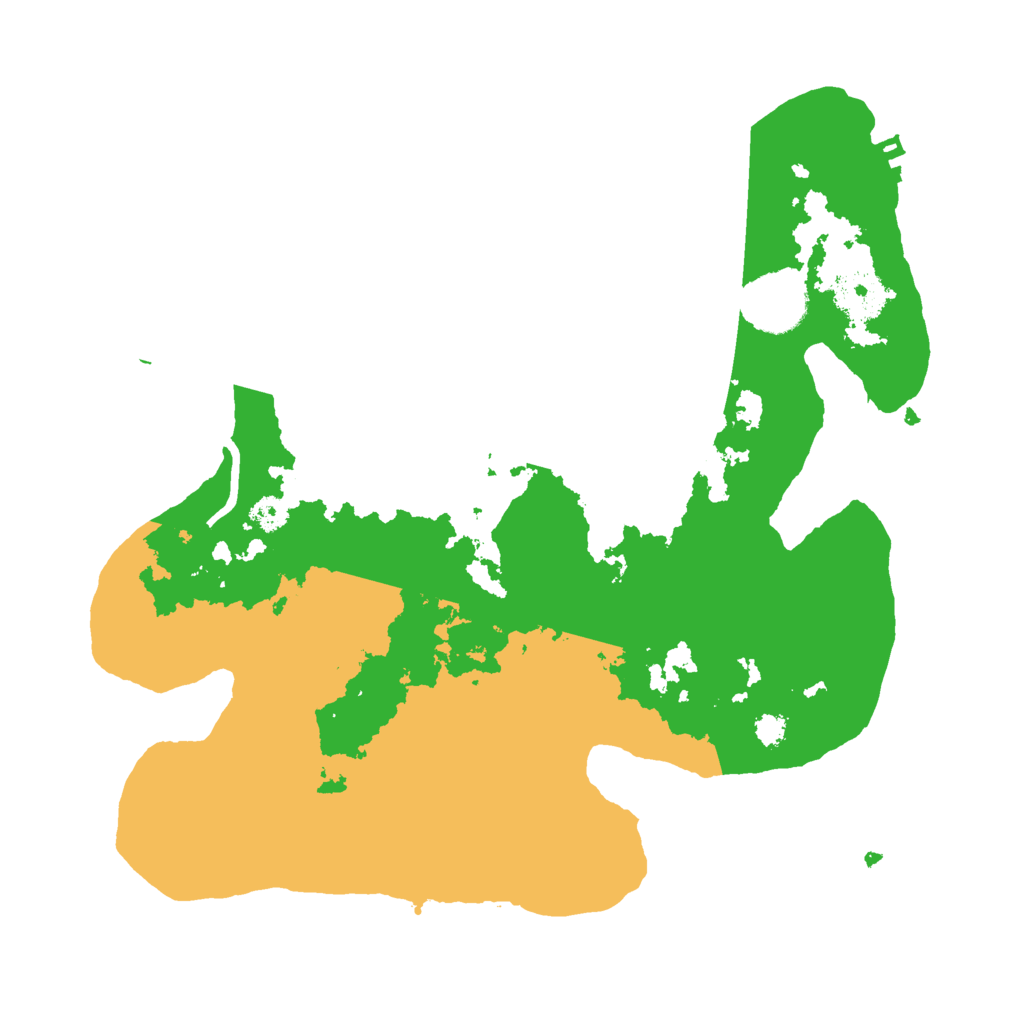 Biome Rust Map: Procedural Map, Size: 3000, Seed: 1143483727