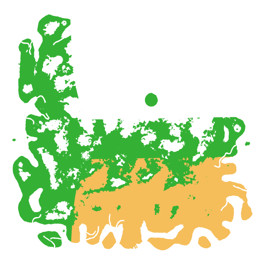 Biome Rust Map: Procedural Map, Size: 5500, Seed: 17673