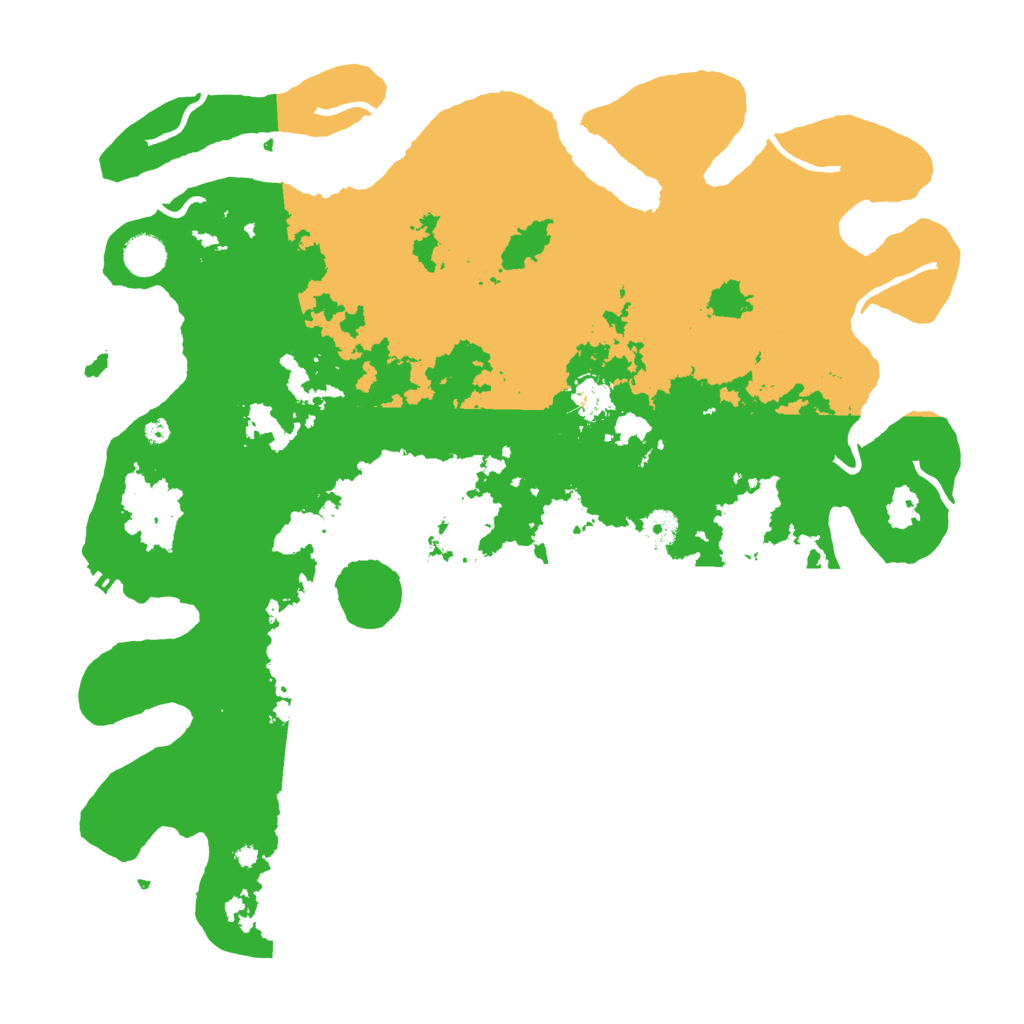 Biome Rust Map: Procedural Map, Size: 4250, Seed: 428234583