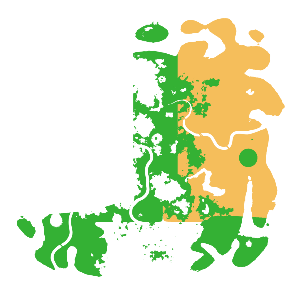 Biome Rust Map: Procedural Map, Size: 4250, Seed: 1889364981