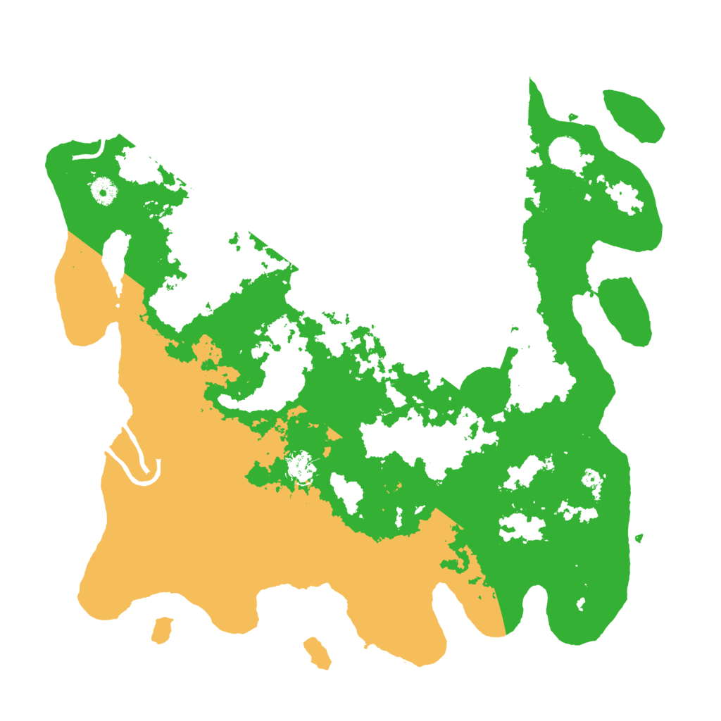 Biome Rust Map: Procedural Map, Size: 4096, Seed: 1816171915