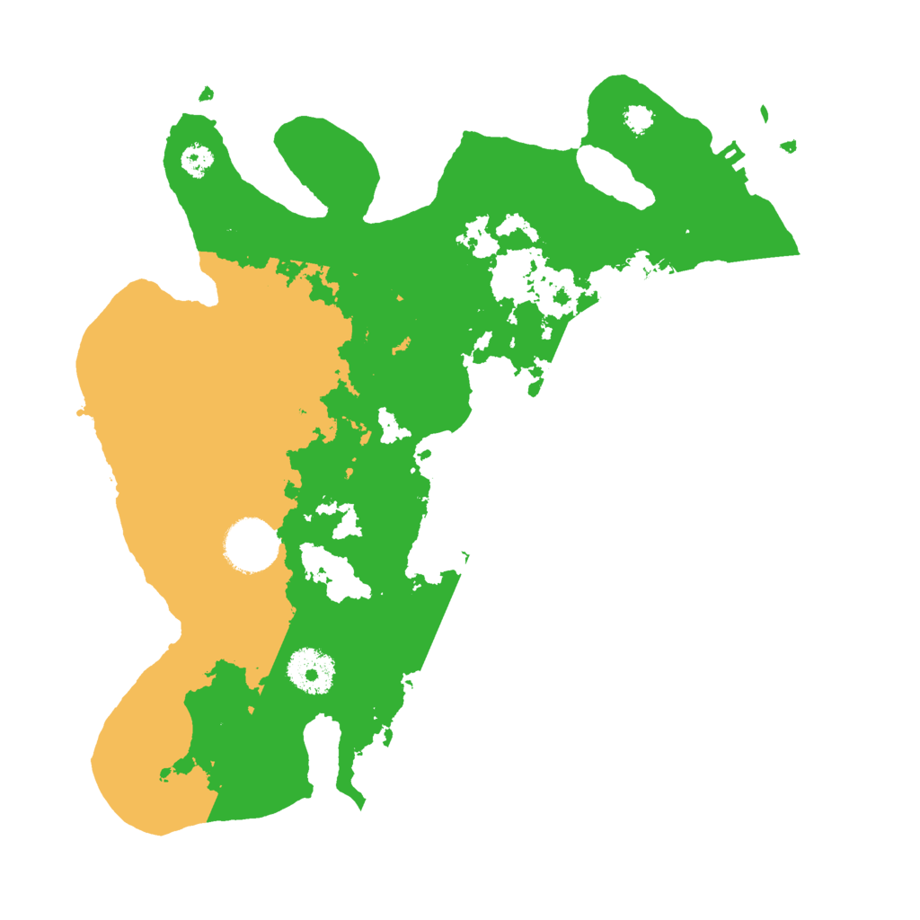 Biome Rust Map: Procedural Map, Size: 3000, Seed: 3417625