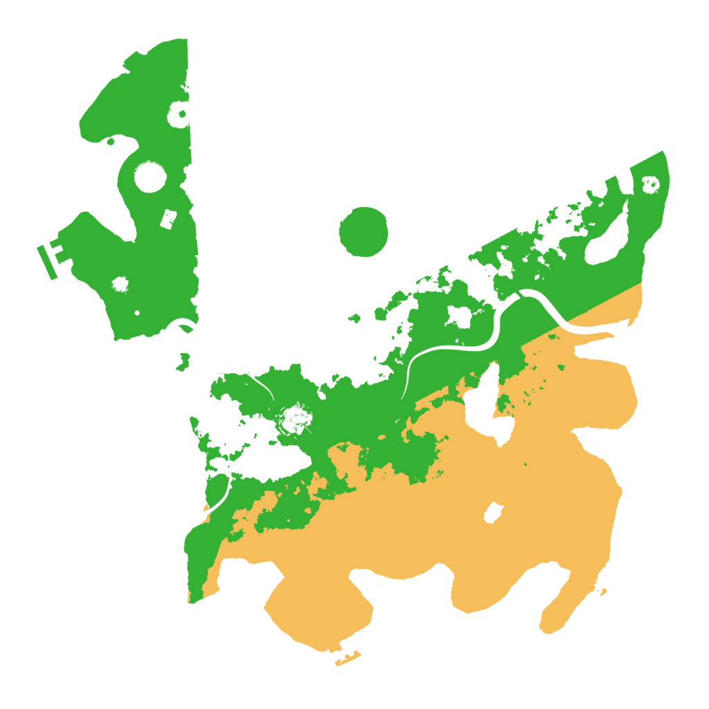 Biome Rust Map: Procedural Map, Size: 4000, Seed: 117157141