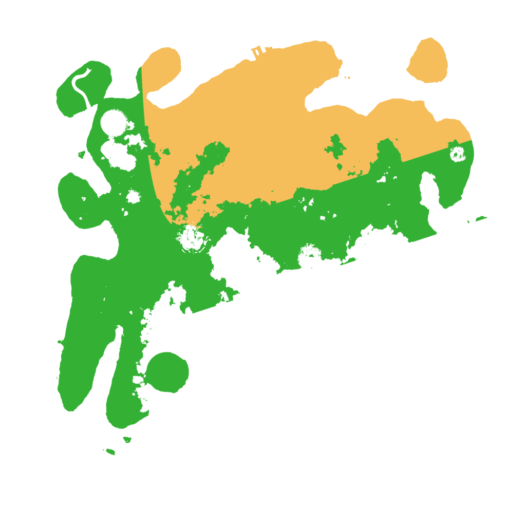 Biome Rust Map: Procedural Map, Size: 3500, Seed: 1333168450