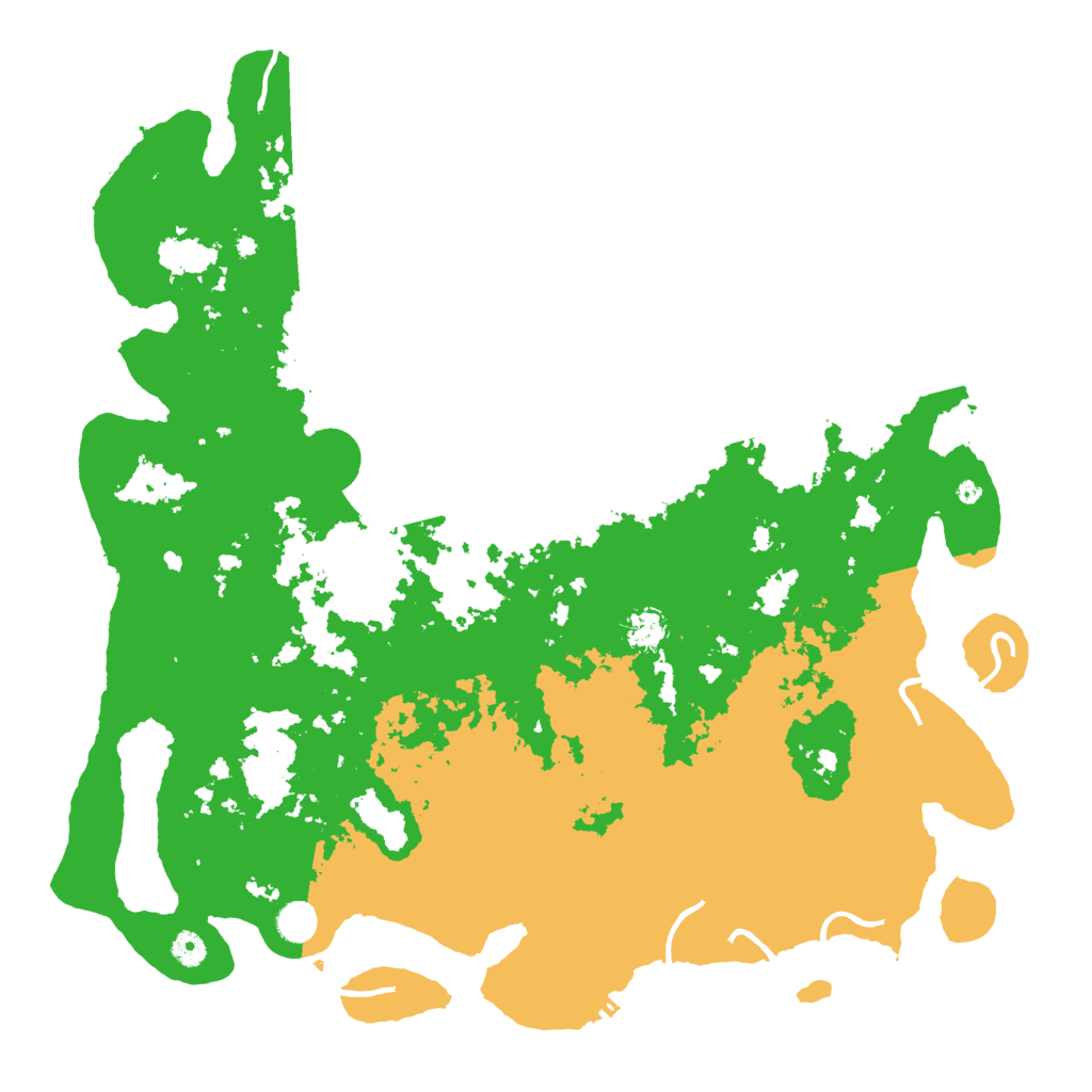 Biome Rust Map: Procedural Map, Size: 4800, Seed: 238302038