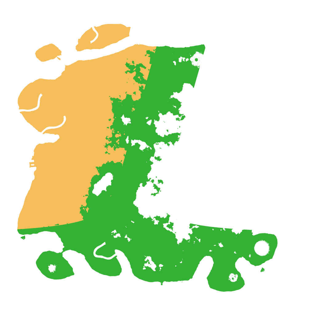 Biome Rust Map: Procedural Map, Size: 3700, Seed: 210943625