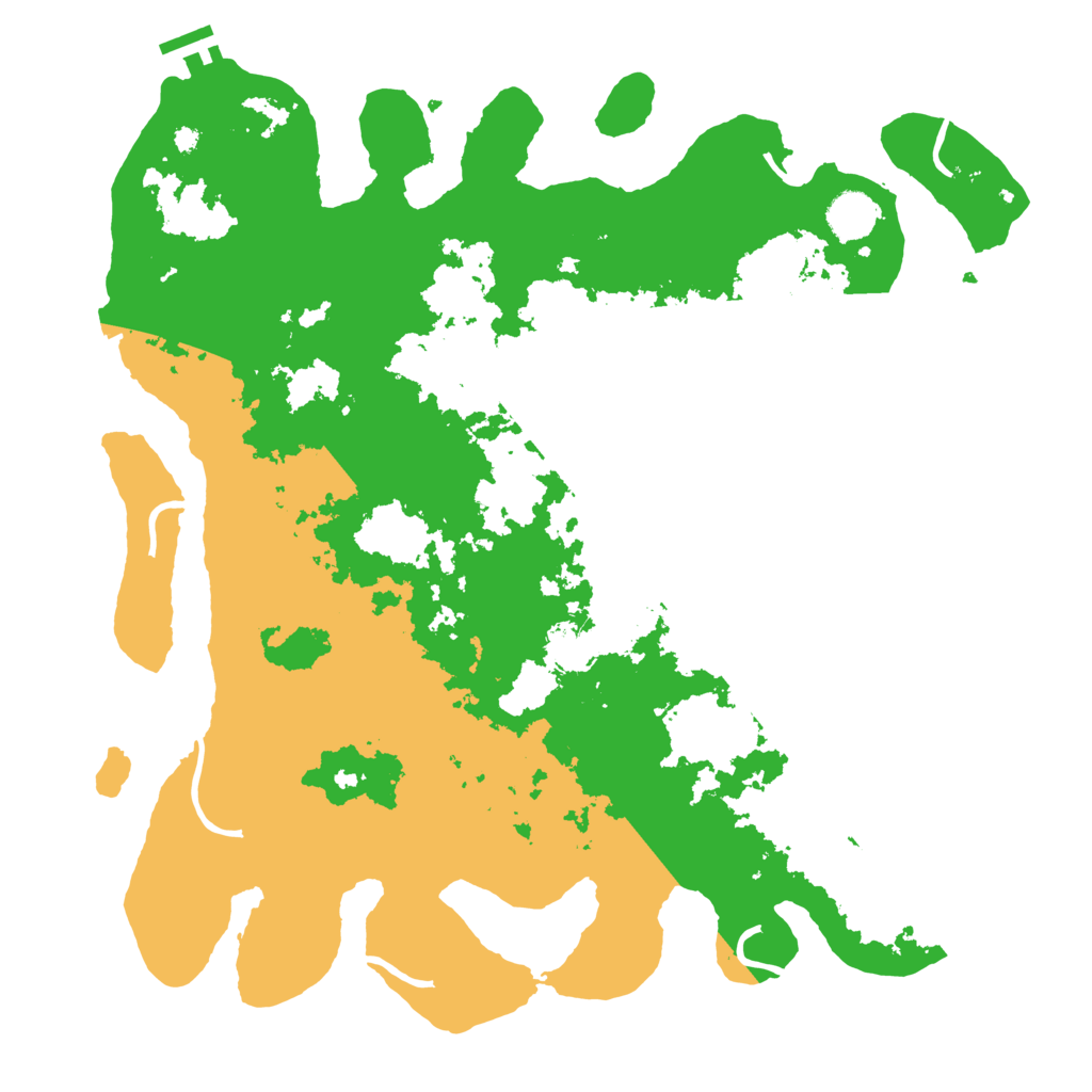 Biome Rust Map: Procedural Map, Size: 4000, Seed: 897339135