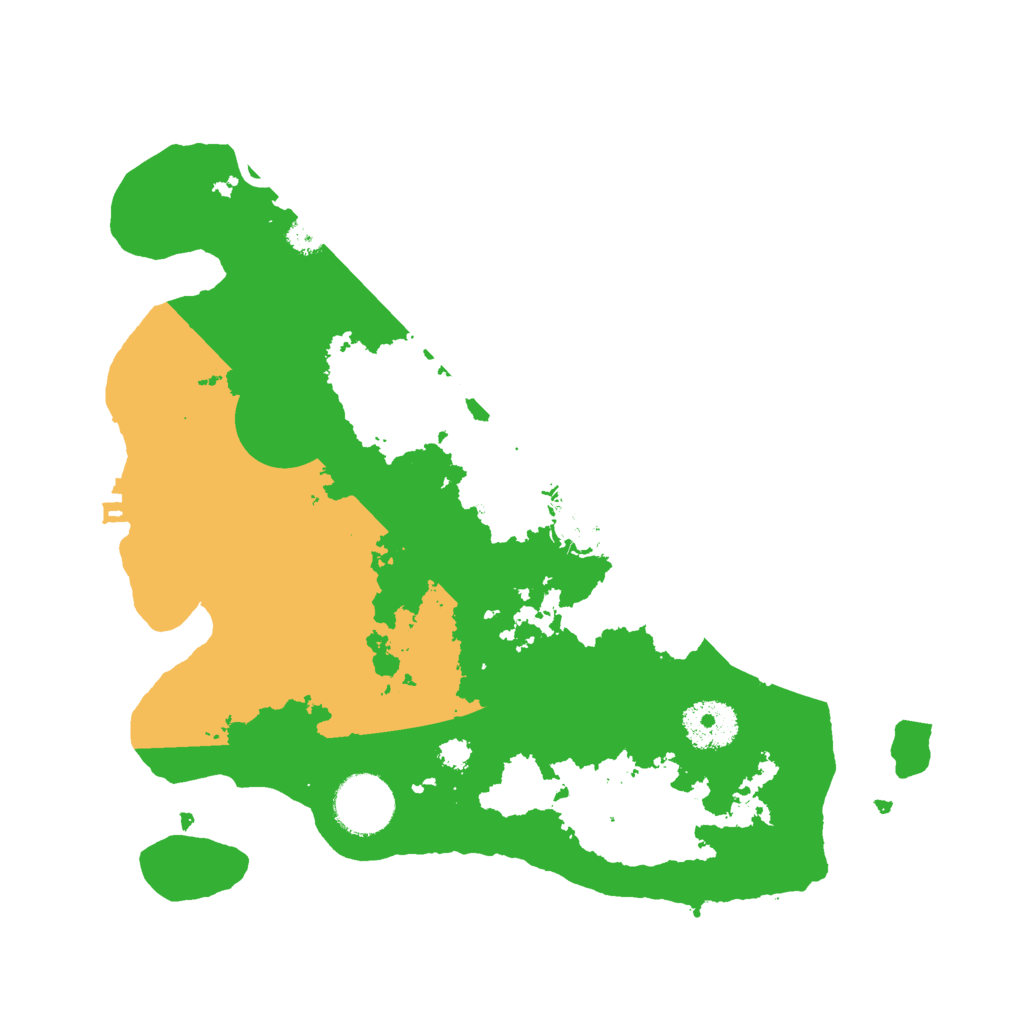 Biome Rust Map: Procedural Map, Size: 3000, Seed: 5291840