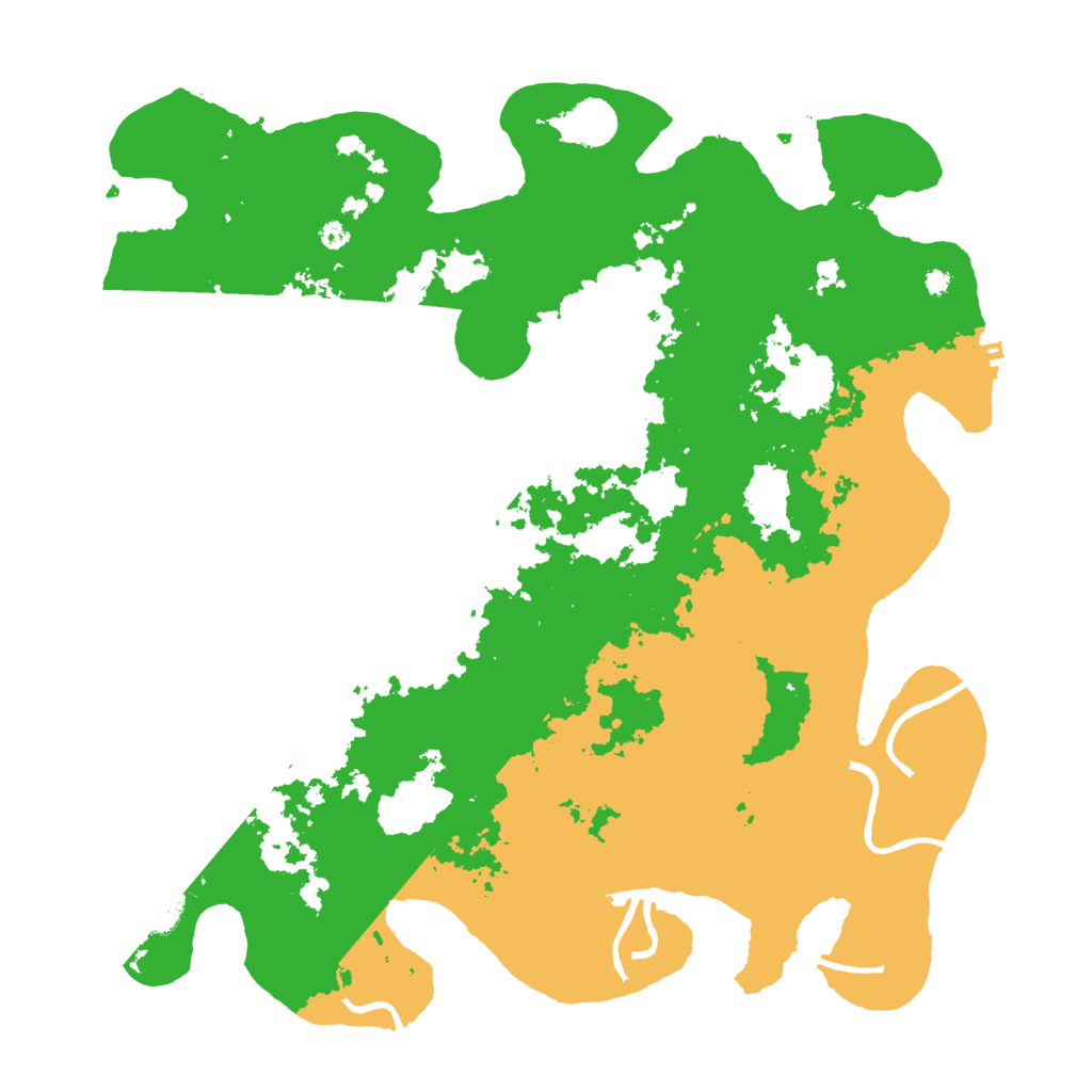 Biome Rust Map: Procedural Map, Size: 4000, Seed: 14184