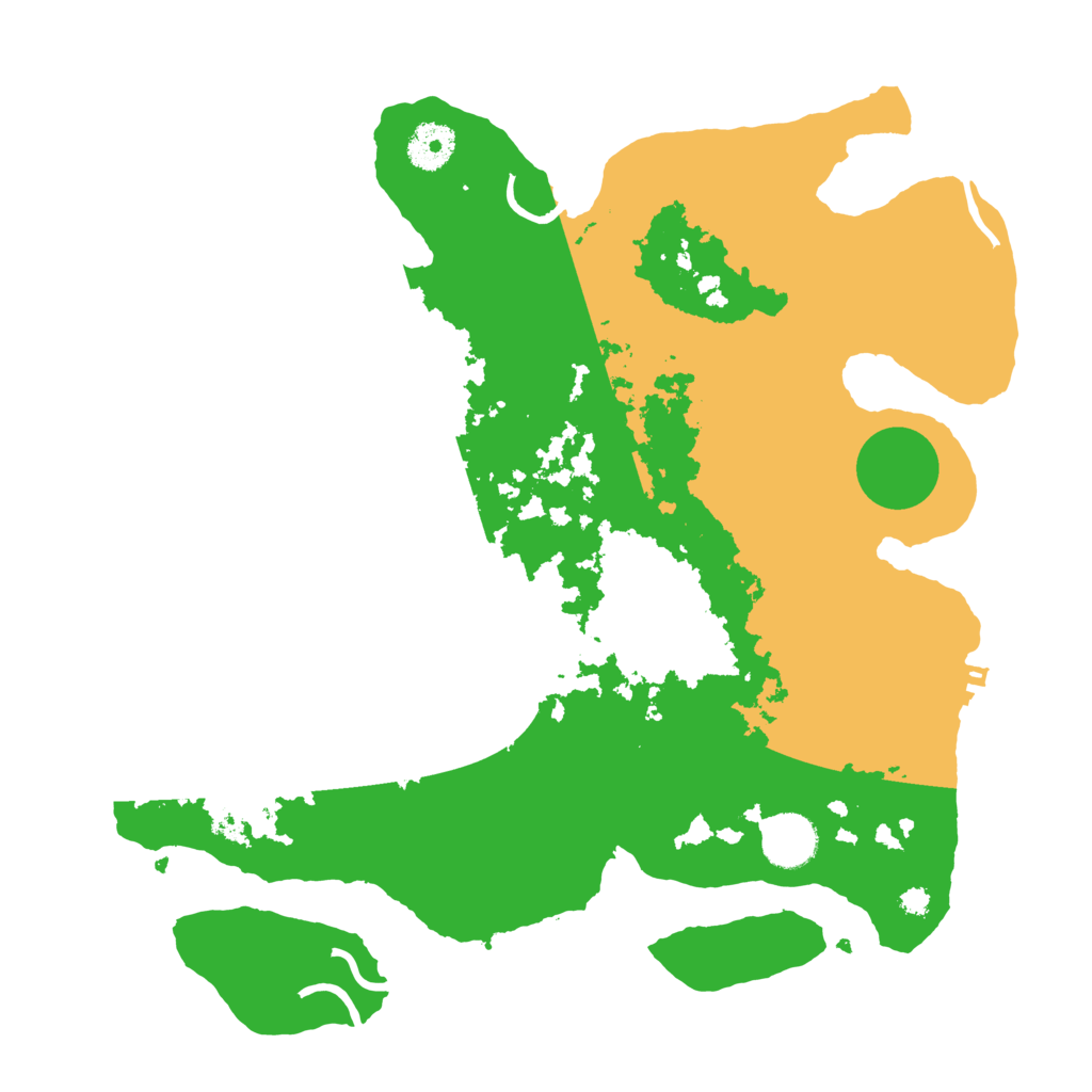 Biome Rust Map: Procedural Map, Size: 3500, Seed: 1583418939