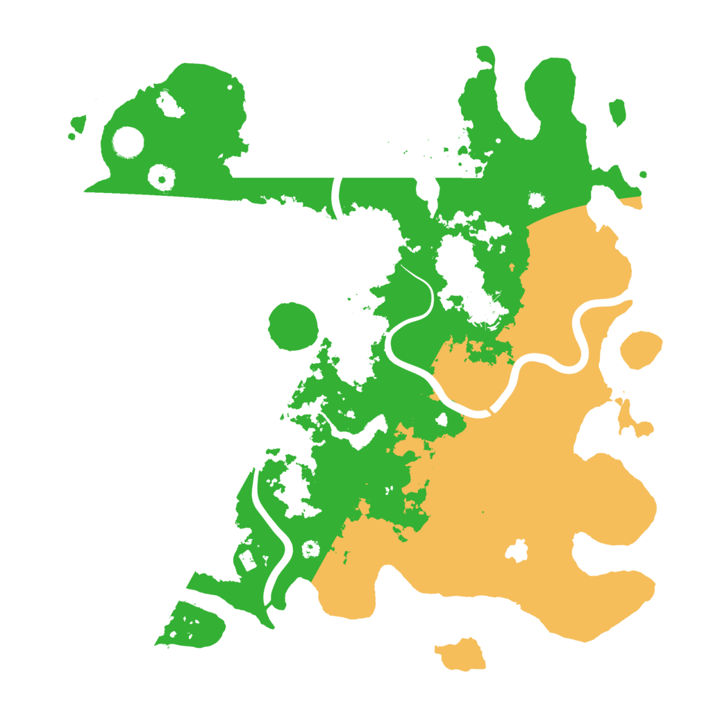 Biome Rust Map: Procedural Map, Size: 4000, Seed: 3214