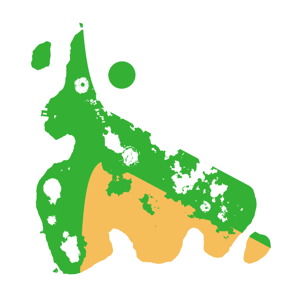 Biome Rust Map: Procedural Map, Size: 3000, Seed: 42132