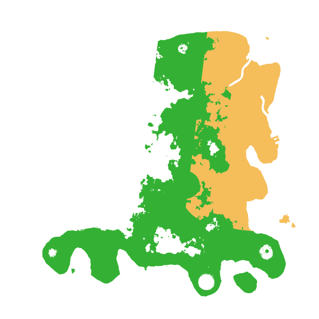 Biome Rust Map: Procedural Map, Size: 3500, Seed: 1385589699