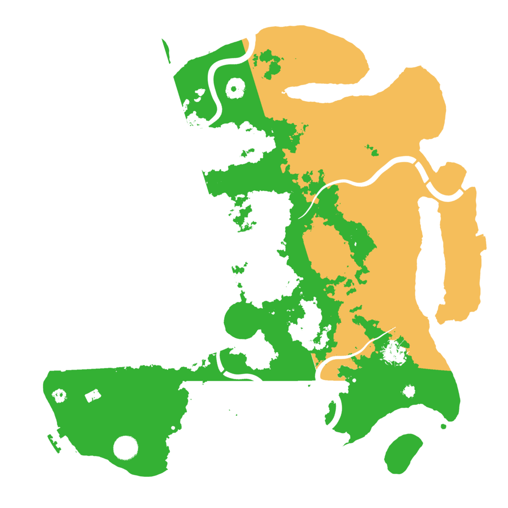 Biome Rust Map: Procedural Map, Size: 3750, Seed: 329018783