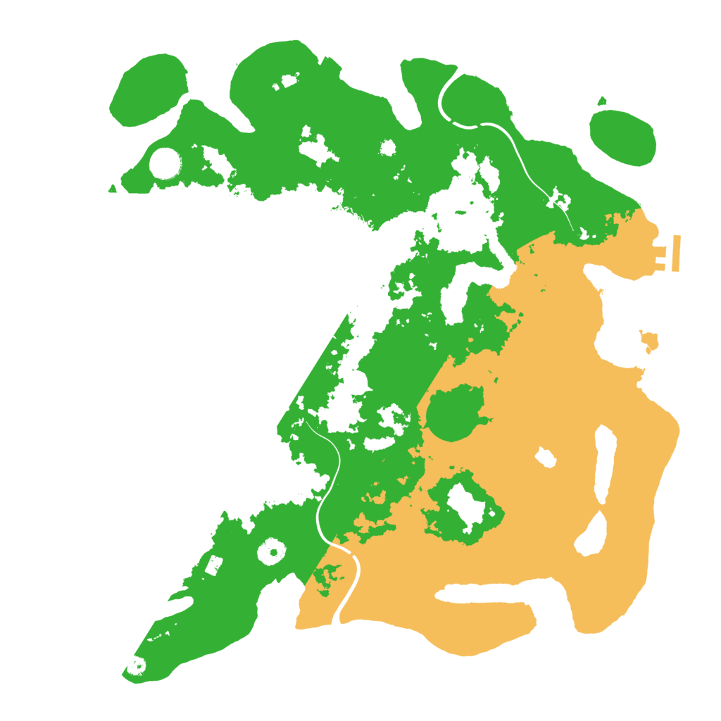 Biome Rust Map: Procedural Map, Size: 4000, Seed: 694626836