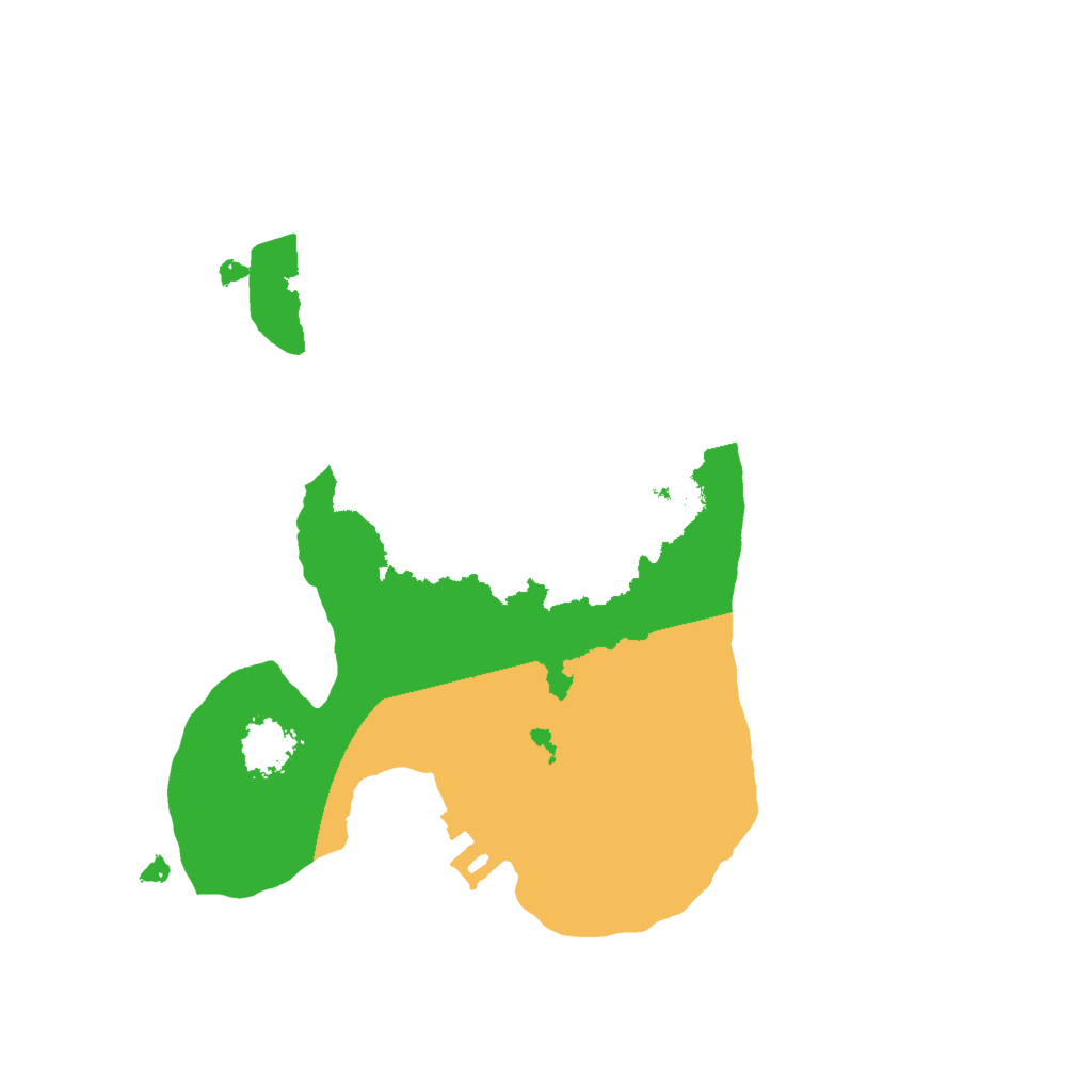 Biome Rust Map: Procedural Map, Size: 1870, Seed: 1