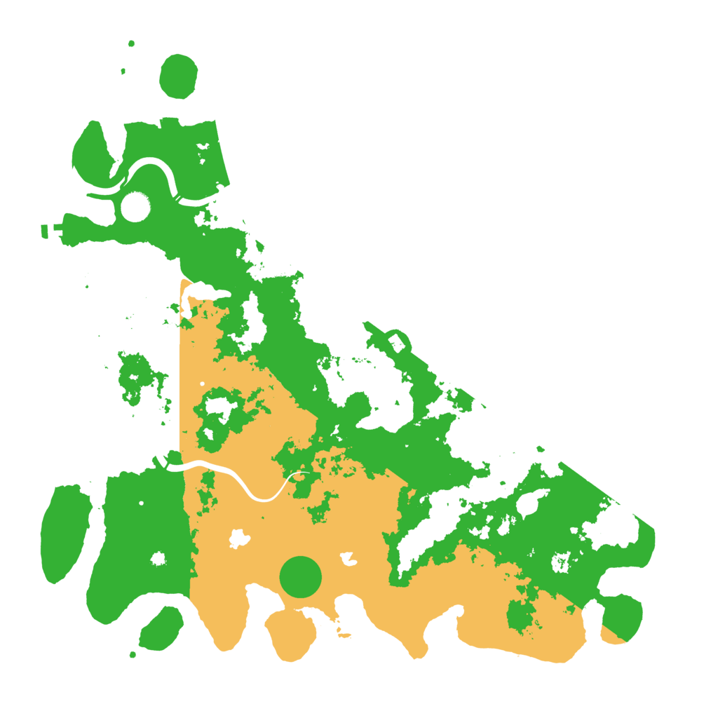 Biome Rust Map: Procedural Map, Size: 4500, Seed: 1023462684