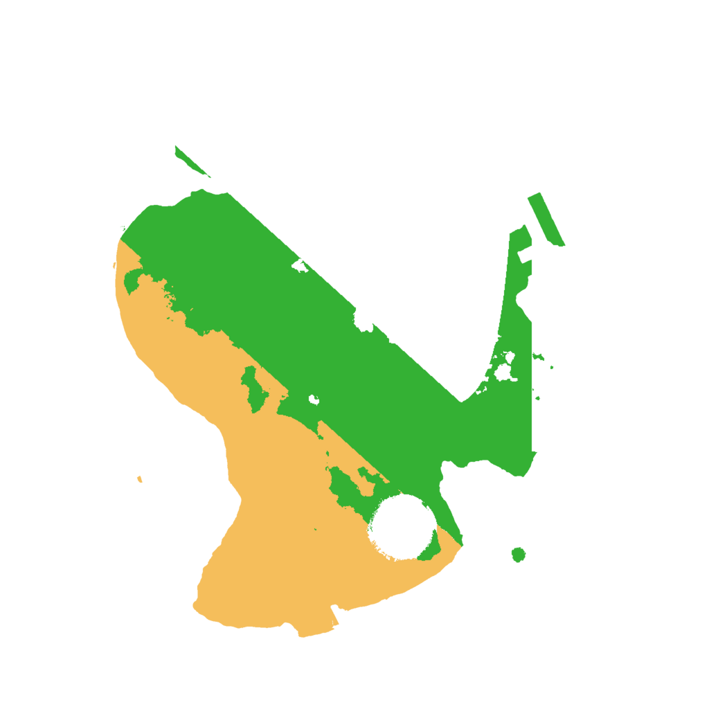 Biome Rust Map: Procedural Map, Size: 2000, Seed: 325453