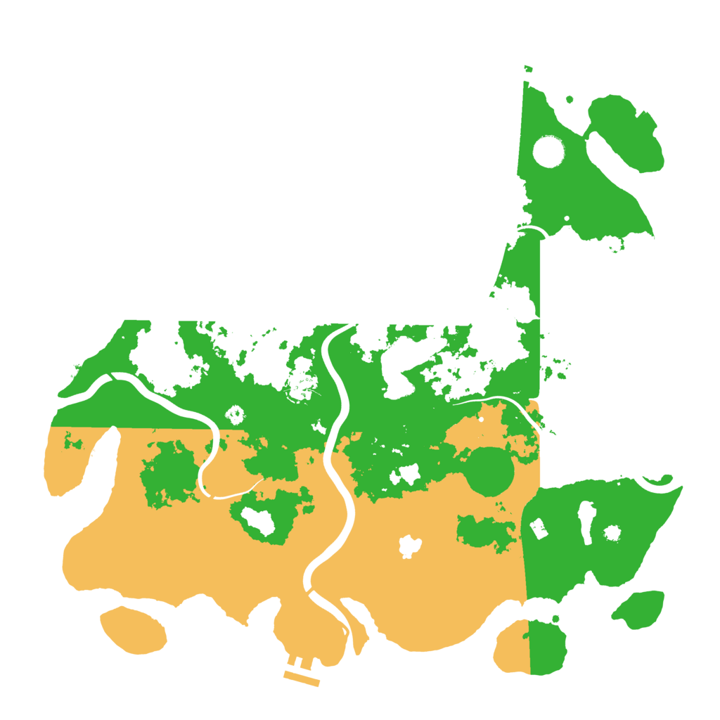 Biome Rust Map: Procedural Map, Size: 4000, Seed: 210570