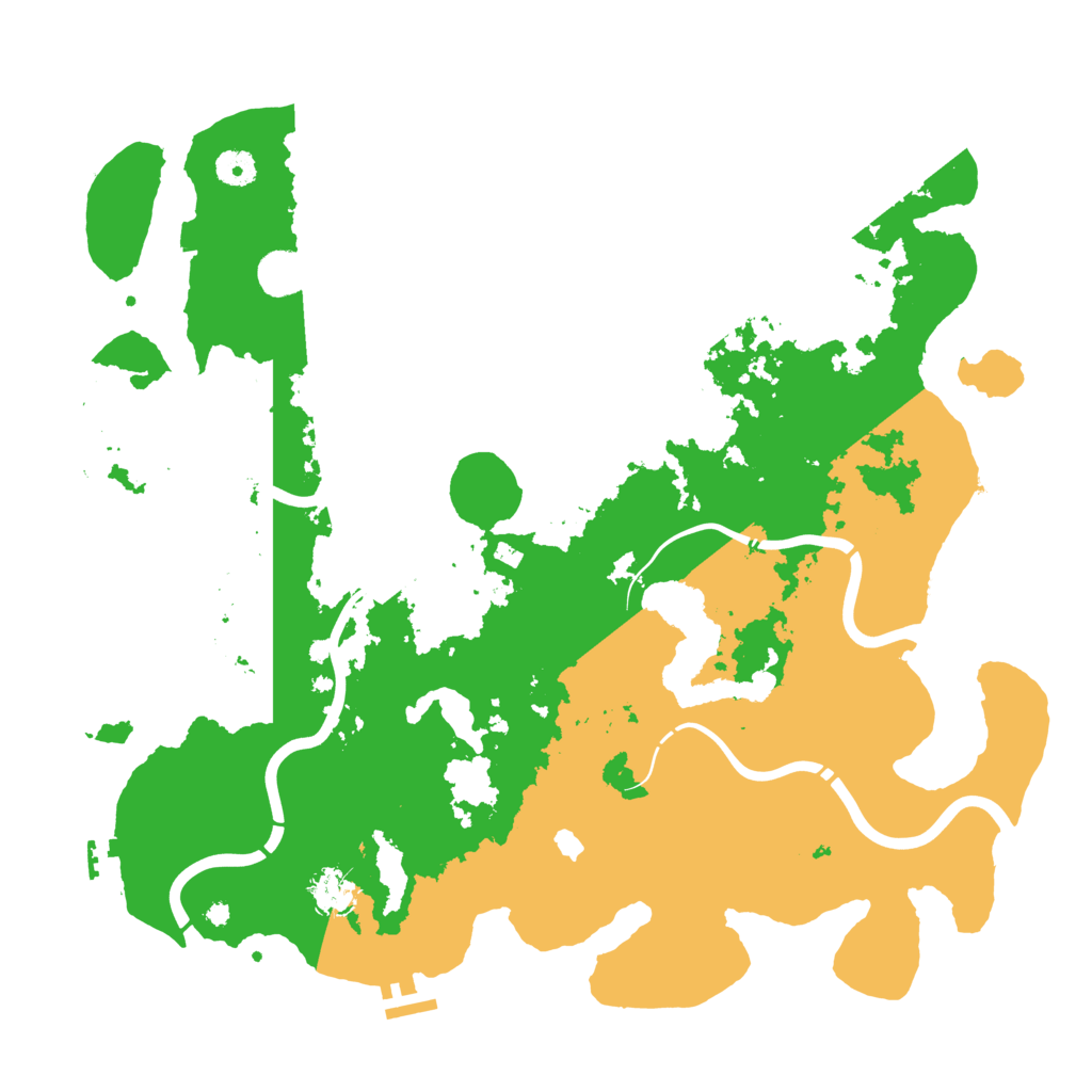 Biome Rust Map: Procedural Map, Size: 4250, Seed: 248746
