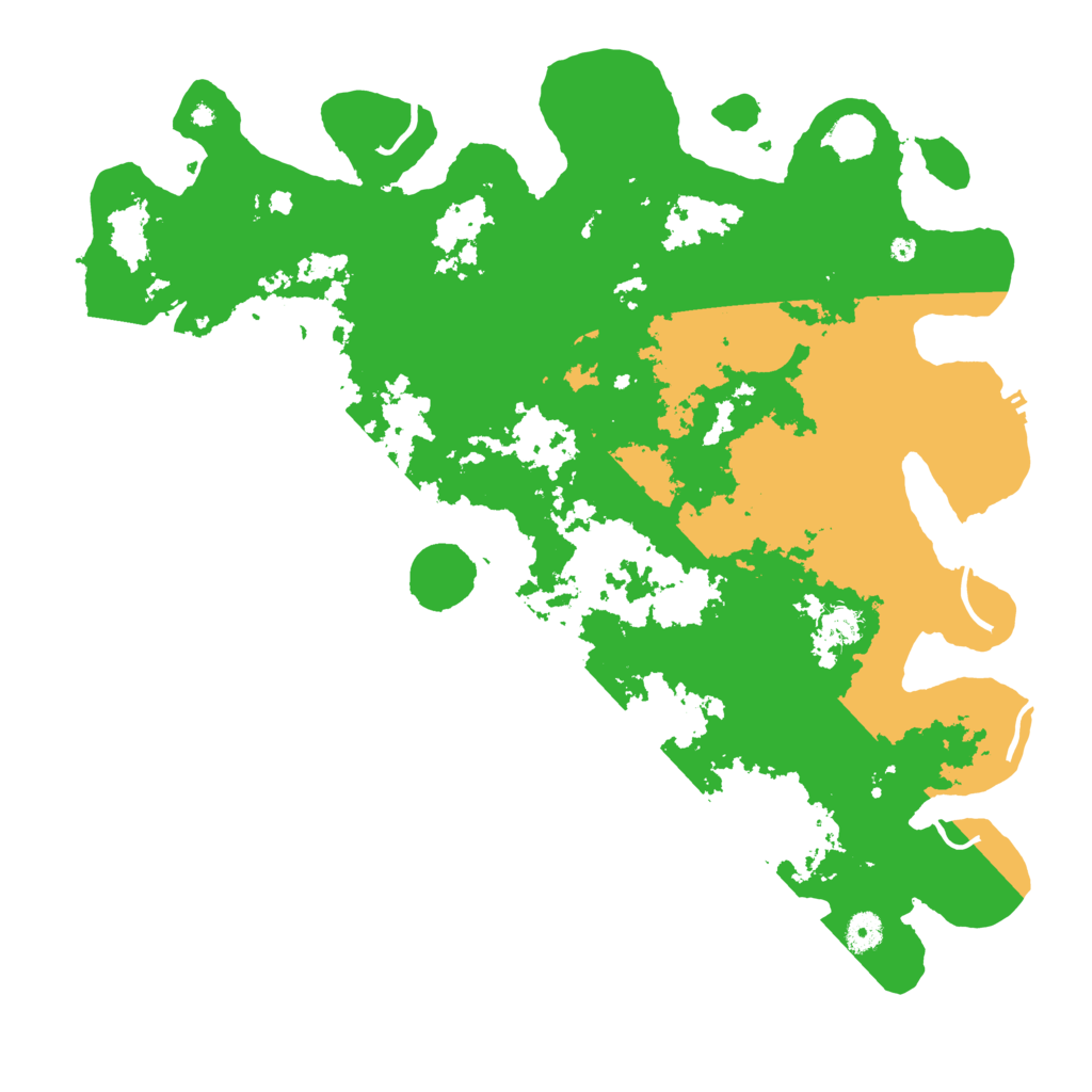 Biome Rust Map: Procedural Map, Size: 4500, Seed: 1453938062